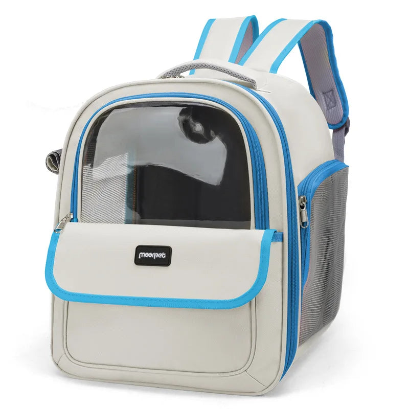 Catbly.Luxury Clear Pet Travel Backpack