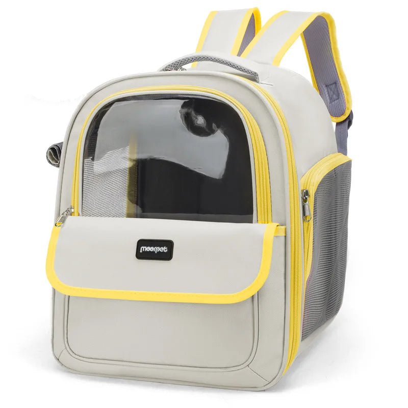Catbly.Luxury Clear Pet Travel Backpack